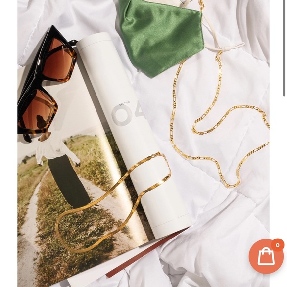 Celeste Sol Liquid Gold Herringbone Chain - Picture 1 of 4